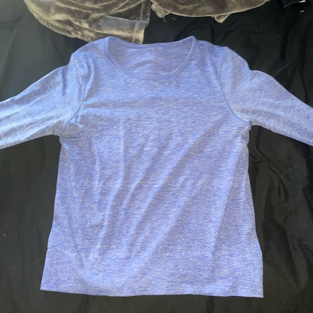 Lululemon blue long sleeve. Only worn a few times